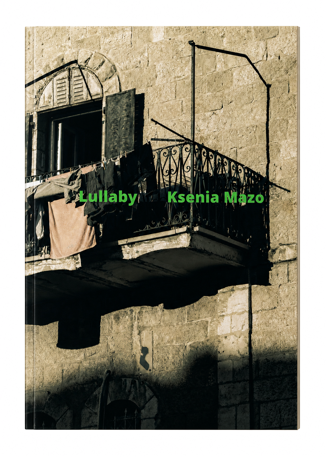 Lullaby photobook cover by Ksenia Mazo